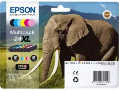 EPSON T2438 KARTUŠA ZA ČRNILO (24XL) BK/C/M/Y/LC/LM Multipack