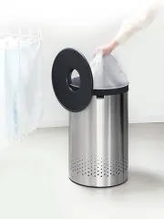 Razstavljen (odprta embalaža) - BRABANTIA 60L okrogel koš za perilo