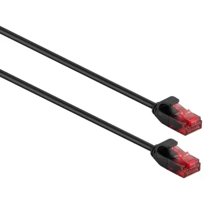 Omrežni kabel EWENT UTP Cat.6 RJ45 0,25 m črn
