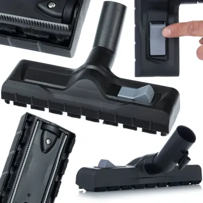 Rosfix Univerzalna Preklopna Talna Šoba 35 mm – Za Suho in Mokro Sesanje | Združljiva s Kärcher, Bosch, Parkside