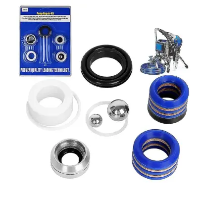 POPRAVILNI KOMPLET ZA GRACO ST-MAX/ST-MAX II FINISH PRO 390. 395. 390. ST-MAX 190. 290. 390. 395. 490. 495. 595（244194）/ ROSFIX TORNADO RT2/RT3/ZENTRH