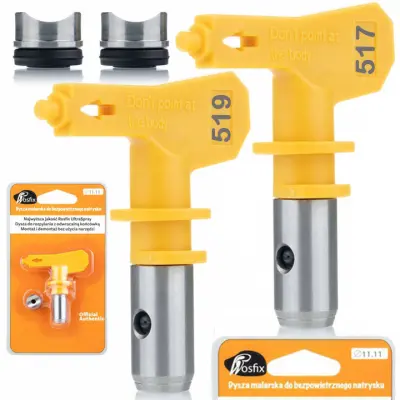 ROSFIX ŠOBA ZA BARVANJE MODEL 517 + ROSFIX ULTRA ŠOBA ZA BARVANJE Z RAZPRŠEVANJEM MODEL 519