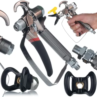 PIŠTOLA ZA BRIZGALNO PIŠTOLO ZA BARVE ROSFIX TURBOJET TJ1