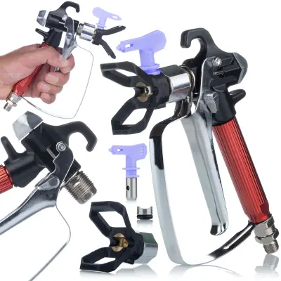Rosfix UltraSpray RedJet RJ1 Brizgalna Pištola – 3000 psi, Šoba 517, 1/4'''' in 7/8'''' | Za Agregate za Barvanje