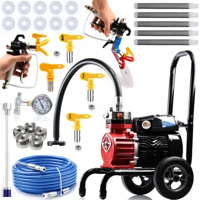 ENOTA ZA BARVANJE ROSFIX RED STRONG STORM 1100 RSS05 3500W 22MPA 18L/MIN + PRIBOR