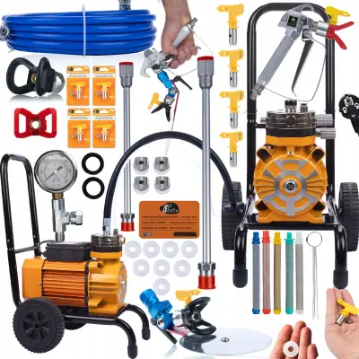 ENOTA ZA BARVANJE ROSFIX STRONG ORANGE STORM SOS03 Z VELIKIM KOMPLETOM DODATKOV ZA BARVANJE PACK-MAX3