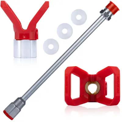 ROSFIX KOPJE ZA PIŠTOLO ZA BARVANJE 50 CM + 3X ROSFIX TESNILO ZA PIŠTOLO ZA BARVANJE 1 KOS + ROSFIX ZAŠČITA ŠOBE IZ NERJAVEČEGA JEKLA