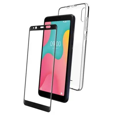 Wiko, Paket dodatkov 2 v 1 za Wiko Y60 Flexible, Prozorno