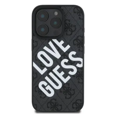 Guess, Zaš?itno ohišje za iPhone 16 Pro Max MagSafe Model 4G, ?rna