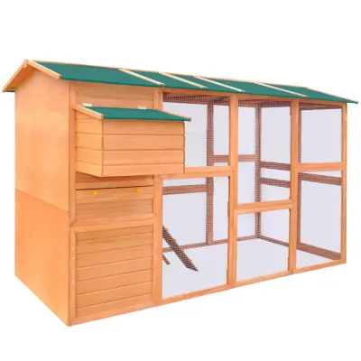 The Living Store Kokošnjak iz lesa 295x163x170 cm - Kokošnjak