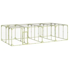 The Living Store Kokošnjak 800x400x200 cm impregnirana trdna borovina - Kokošnjak