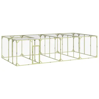 The Living Store Kokošnjak 800x400x200 cm impregnirana trdna borovina - Kokošnjak