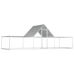 The Living Store Kokošnjak 6x2x2 m pocinkano jeklo - Kokošnjak