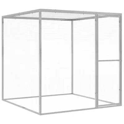The Living Store Ma?ja kletka 1,5x1,5x1,5 m pocinkano jeklo - Ma?ja Kletka