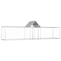 The Living Store Kokošnjak 5x1x1,5 m pocinkano jeklo - Kokošnjak
