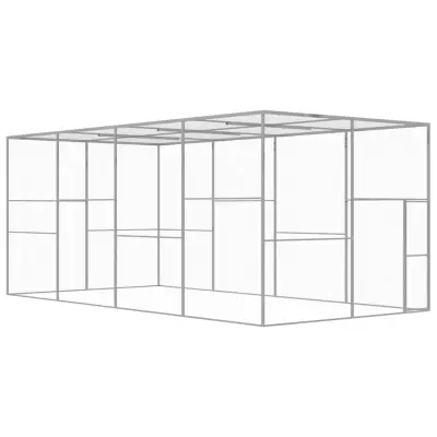 The Living Store Ma?ja kletka 6x3x2,5 m pocinkano jeklo - Ma?ja Kletka