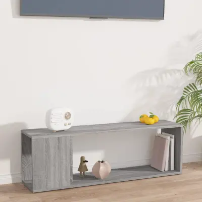 The Living Store TV omarica siva sonoma 100x24x32 cm konstruiran les - TV Omarica
