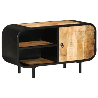 The Living Store TV omarica 90x30x48 cm robusten mangov les - TV Omarica