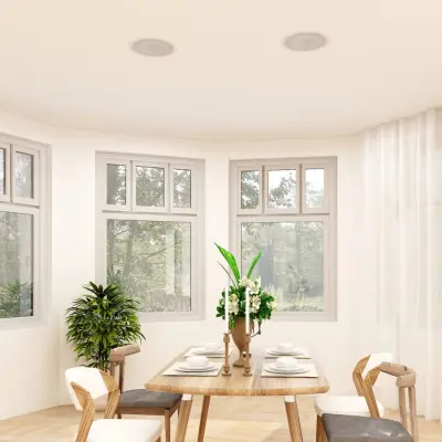 The Living Store Vgradni stenski in stropni zvo?nik z visokotoncem 180 W - Vgradni Zvo?nik