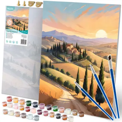 Paint by Numbers Kit - Massido Landscape 40x50 cm for All Ages