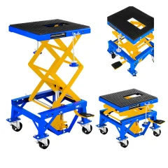 MSW MHB-135-PRO Motorcycle Lift - Mobile Platform Lift for Motorcycles Up to 135kg