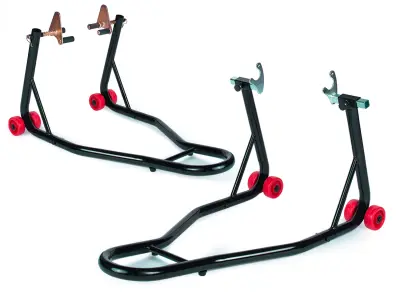 Humberg MT1 Motorcycle Stand Set - Front and Rear Lift for Easy Maintenance