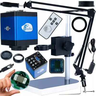 ROSFIX NASTAVLJIV DROG ZA ODM-180X 50mm DIGITALNI MIKROSKOP + PLATFORMA ZA ODM-100X 50mm IN 40mm + KAMERA DRACO BLUE PRO KMDBP-HDMI-VG SERIJA PLANTES