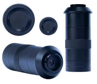 Rosfix ODM-100X Objektiv za Digitalni Mikroskop – 100x Zoom, C-Mount, 43,7 mm, 107 mm Višina | Visoka Ločljivost