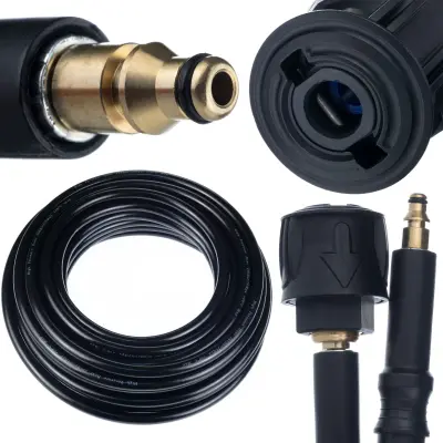 Rosfix Nadomestni Del za Visokotlačni Čistilnik Stihl/Nilfisk/Gerni – Cev 15 m, 200 Bar, Quick Connect