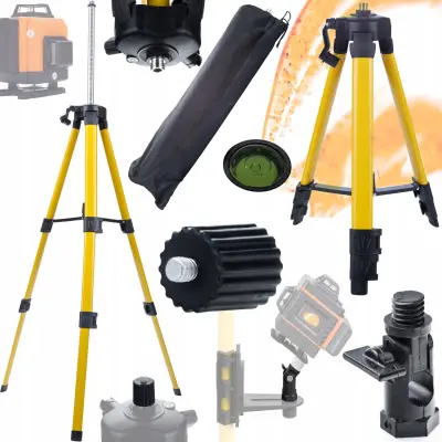 ROSFIX 43-120CM STATIV ZA ROSFIXOVO LASERSKO NIVELIRKO+PRIKLJUČEK ZA LASERSKO NIVELIRKO+PRIKLJUČEK ZA LASERSKO NIVELIRKO 5/8" / 1/4"