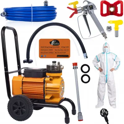 Rosfix Agregat malarski Rosfix Strong Blue Storm SBS03 3500W 22MPA 18L/min + Kombinezon