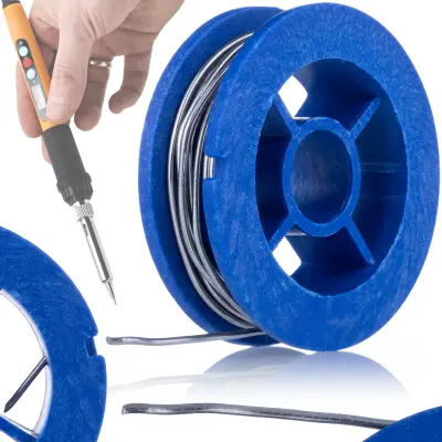 Rosfix Spajkalna Žica Sn25Pb75 – 0,8 mm, 10 g | Temperatura 268–302 °C, Čistost 99,9 %, Za Elektroniko