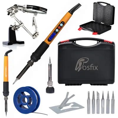 ROSFIX ELECTRIC S 13V1 PREMIUM EDITION PROFESIONALNI KOMPLET ORODIJ ZA SPAJKANJE S SPAJKALNIKOM OR60W PE2