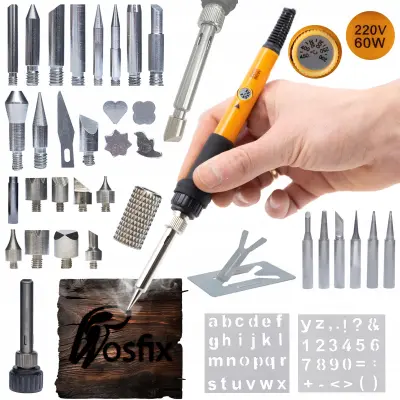 ROSFIX KIT 8V1 PRECIZNI SPAJKALNIK S POTENCIOMETROM ROSFIX ORANGE PITBULL OP60W ELECTRIC SERIES S+30 IZDELKI ZA KURJENJE LESA