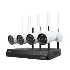 Reolink NVR snemalnik NVS12-8MB4W 4K, Wi-FI 6, 2TB HDD, 12 kanalni NVR, 4x Kamera