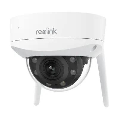 REOLINK W437 4K, Wi-Fi 6, IK10 Odporna na udarce, 5x zoom, Barvni nočni vid IP kamera
