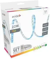 945040 Trak LED s senzorjem glasbe 10m 22W 12V RGB IP65