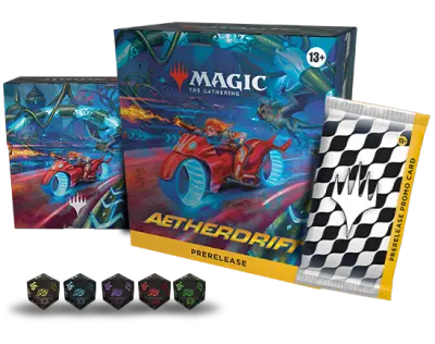 MTG Aetherdrift PRERELEASE KIT karte