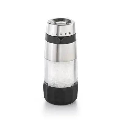 OXO Good Grips Salt Mill in Black Steel - Adjustable Coarseness Grinder
