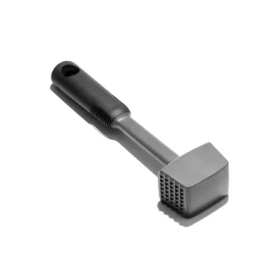 OXO Good Grips Steel Meat Tenderizer - 2-in-1 Tool for Perfectly Tender Meat