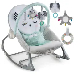 Nukido Mint Vibration Rocking Chair - Ideal Baby Bouncer for Comfort and Fun