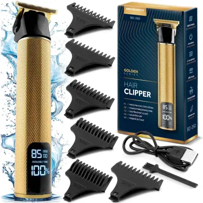 Berdsen BD-260 Professional Gold Hair Clipper for Precision Styling