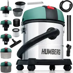 Powerful 20L 1200W Industrial Vacuum Cleaner HM-400 for Wet and Dry Use