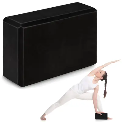 Neo-Sport Yoga Foam Cube NS-962 - Black Stability & Support