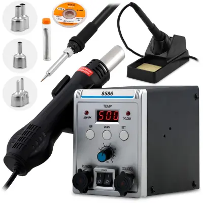 HM-29 Humberg 700W Dual Soldering Station with Hot Air Functionality