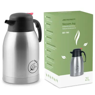 Berdsen BD-780 2L Premium Tea Vacuum Jug for Hot and Cold Beverages