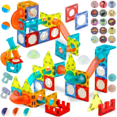 Ricokids RK-763 Light-Up Magnetic Building Blocks Set