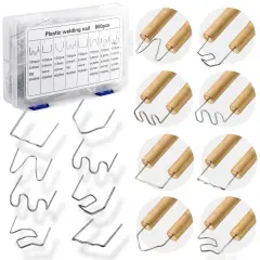 Humberg Plastic Welder Staples Set - 800 High-Quality Staples for Versatile Repairs