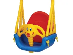 3-in-1 Jumbo Elephant Swing for Kids - Safe and Fun Indoor/Outdoor Play