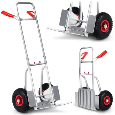 Humberg HM-507 Manual Foldable Transport Trolley - Heavy Duty & Ergonomic